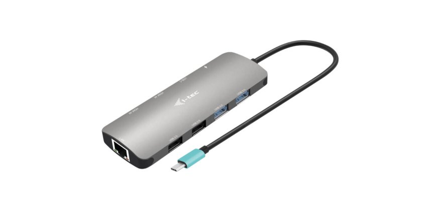 i-tec USB-C Metal Nano 2x Display Docking Station + Power Delivery 100 W