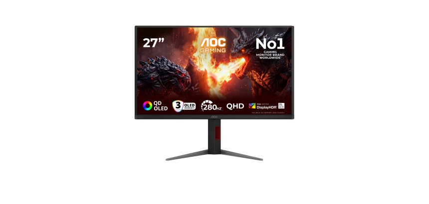 AOC G4 Q27G4ZD/69 computer monitor 67.3 cm (26.5") 2560 x 1440 pixels Black, Red