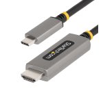 StarTech.com 1m USB-C naar HDMI Adapter Kabel, 8K 60Hz, 4K 144Hz, HDR10, USB Type-C naar HDMI 2.1 Video Converter Kabel, USB-C DP Alt Mode/USB4/Thunderbolt 3/4 Compatibel, USB-C Laptop naar HDMI Monitor