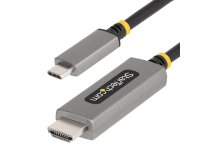 StarTech.com 3.3ft (1m) USB-C to HDMI Adapter Cable, 8K 60Hz, 4K 144Hz, HDR10, USB Type-C to HDMI 2.1 Video Converter Cable, USB-C DP Alt Mode/USB4/Thunderbolt Compatible - USB-C Laptop to HDMI