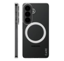 PanzerGlass CARE™ by ® SL1M Case Transparent w. Qi Samsung Galaxy S26 mobiele telefoon behuizingen 16 cm (6.3") Hoes Transparant