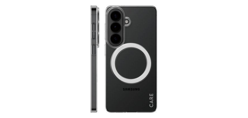 PanzerGlass CARE™ by ® SL1M Case Transparent w. Qi Samsung Galaxy S26 mobiele telefoon behuizingen 16 cm (6.3") Hoes Transparant