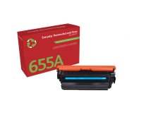 Everyday™ Cyan Remanufactured Toner by Xerox compatible with HP 655A (CF451A), Standard capacity