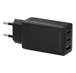 dbramante1928 CI65EUBL7229 chargeur d'appareils mobiles Ordinateur portable, Smartphone, Tablette Noir Secteur Charge rapide Intérieure