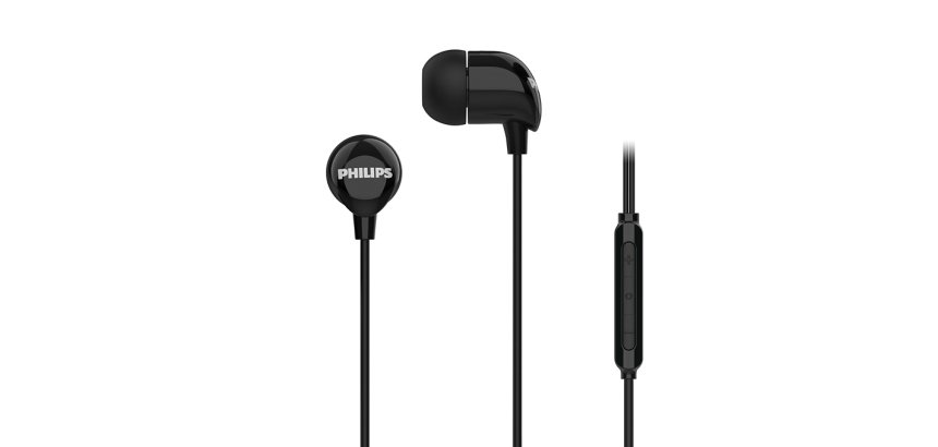 Philips TAE2146BK/00 headphones/headset Wired In-ear Calls/Music USB Type-C Black