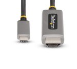 StarTech.com Câble Adaptateur USB-C vers HDMI de 3m, 8K 60Hz, 4K 144Hz, HDR10, Câble Vidéo USB Type-C vers HDMI 2.1, Compatible USB-C DP Alt Mode/USB4/Thunderbolt 3/4 - Ordinateur Portable USB-C vers Moniteur HDMI
