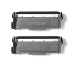 Pack de 2 toner Brother TN2320TWIN pour imprimante laser