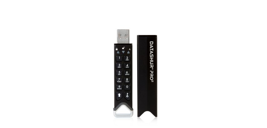 iStorage datAshur PRO2 lecteur USB flash 32 Go USB Type-A 3.2 Gen 1 (3.1 Gen 1) Noir