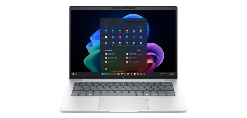 HP EliteBook 8 G1a Next Gen AI PC Wolf Pro Security Edition Copilot+ PC AMD Ryzen AI 7 350 Ordinateur portable 35,6 cm (14") WUXGA 32 Go DDR5-SDRAM 1 To SSD Wi-Fi 7 (802.11be) Windows 11 Pro Argent
