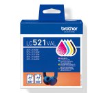 Brother LC521VAL Cartouche d'encre originale de - multipack