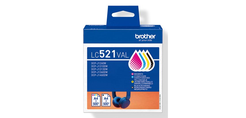 Brother LC521VAL Cartouche d'encre originale de - multipack