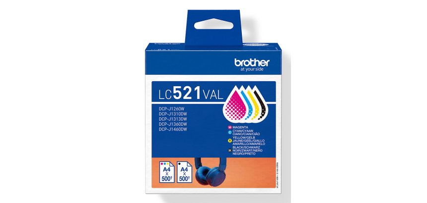 Brother LC521VAL Cartouche d'encre originale de - multipack