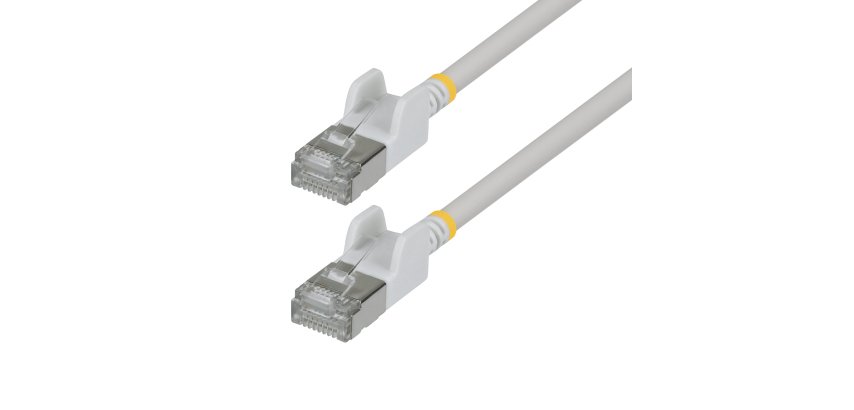 StarTech.com N6APATSTP34WHS4M Netzwerkkabel Weiß 4 m Cat6a U/FTP (STP) Rund