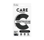 PanzerGlass CARE™ by ® Tango 2-in-1 Wallet Case w. Qi Compatible Samsung Galaxy S25 protective phone case Black Cover