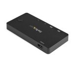 StarTech.com Switch KVM USB-C 2 ports - 4K 60Hz HDMI - Mini- commutateur KVM HDMI UHD compact à 2 ports avec Câbles USB Types C - Auto-alimenté - MacBook iPad Pro ThinkPad IdeaPad EliteBook
