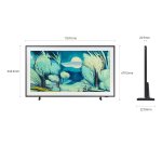 Samsung The Frame AI TV 50" QE50LS03FAUXZT 4K, Processore NQ4 AI Gen2, 4K AI Upscaling, Art Mode, Matte Display, Quantum HDR, Dolby Atmos & OTS Lite, Modern Frame Design, Vision AI Smart TV, 2025