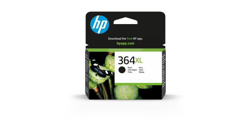 HP 364XL - hoog rendement - zwart - origineel - inktcartridge