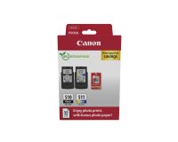 Canon PG-510 + CL-511 Pack original 4-color cartridges + photo paper for inkjet printer