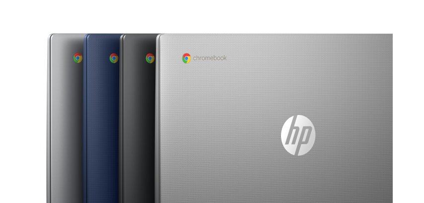 HP Chromebook 14a-nm0000nfx MediaTek 35,6 cm (14") HD 4 Go LPDDR5-SDRAM Wi-Fi 6 (802.11ax) ChromeOS Gris