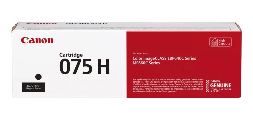 Toner Canon 075 noir pour imprimante laser