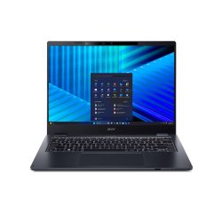 Acer TravelMate P4 TMP414-55-TCO-510W Intel Core Ultra 5 225U Ordinateur portable 35,6 cm (14") WUXGA 16 Go DDR5-SDRAM 512 Go SSD Wi-Fi 7 (802.11be) Windows 11 Pro Bleu