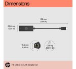 HP USB-C to RJ45 Adapter G2