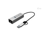 i-tec USB-C/USB-A Metal HUB 3 (2x USB-C, 1x USB-A) Port + 2.5GLAN