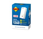Powerline FRITZ! 1260 INT 1200 Mbit/s Ethernet/LAN Wifi Blanc 1 pièce(s)