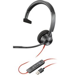 POLY Micro-casque Blackwire 3310 USB-A certifié Microsoft Teams