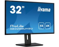iiyama ProLite XB3288UHSU-B5 écran plat de PC 80 cm (31.5") 3840 x 2160 pixels 4K Ultra HD LCD Noir