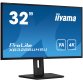 iiyama ProLite XB3288UHSU-B5 computer monitor 80 cm (31.5") 3840 x 2160 Pixels 4K Ultra HD LCD Zwart