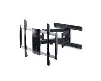 StarTech.com Support Mural Articulé Ultra Fin pour Téléviseurs à Écran Plat Jusqu'à 65" et 45kg, VESA 600x400, Conforme TAA, Profil Bas