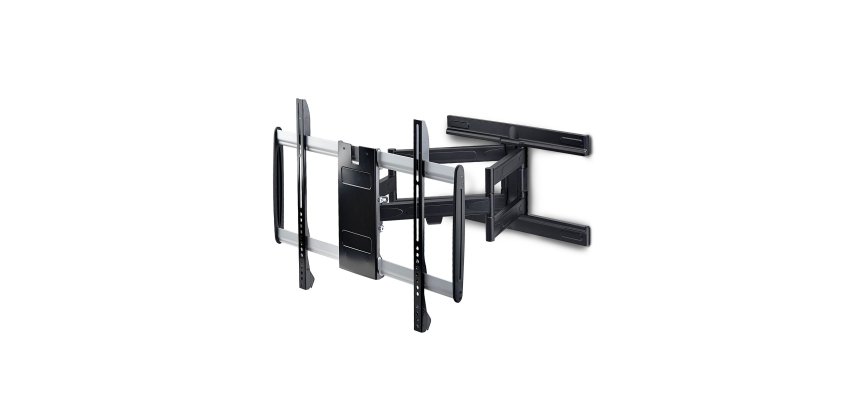 StarTech.com Support Mural Articulé Ultra Fin pour Téléviseurs à Écran Plat Jusqu'à 65" et 45kg, VESA 600x400, Conforme TAA, Profil Bas