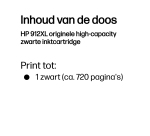 HP 912XL originele high-capacity zwarte inktcartridge
