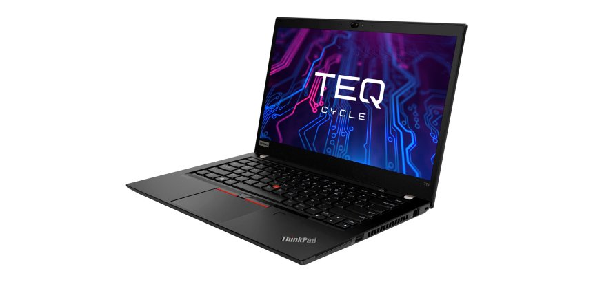 RECONDITIONNE Teqcycle Lenovo Thinkpad T14 G2 Intel® Core™ i5 i5-1145G7 Ordinateur portable 35,6 cm (14") Full HD 16 Go DDR4-SDRAM 256 Go SSD Wi-Fi 6 (802.11ax) Windows 11 Pro Noir Français