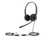 Yealink YHS34 Dual Headset Auriculares Alámbrico Diadema Llamadas/Música Negro