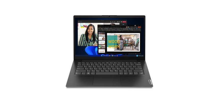 Lenovo V14 G4 AMN AMD Ryzen™ 5 7520U Ordinateur portable 35,6 cm (14") Full HD 8 Go LPDDR5-SDRAM 256 Go SSD Wi-Fi 5 (802.11ac) Windows 11 Pro Français Noir