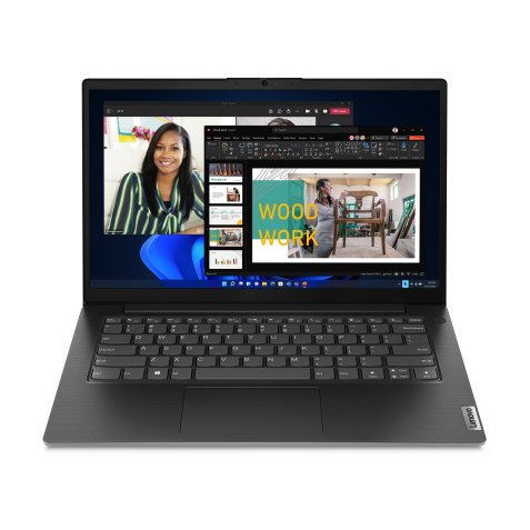 Lenovo V14 G4 AMN AMD Ryzen™ 5 7520U Ordinateur portable 35,6 cm (14") Full HD 8 Go LPDDR5-SDRAM 256 Go SSD Wi-Fi 5 (802.11ac) Windows 11 Pro Anglais Noir