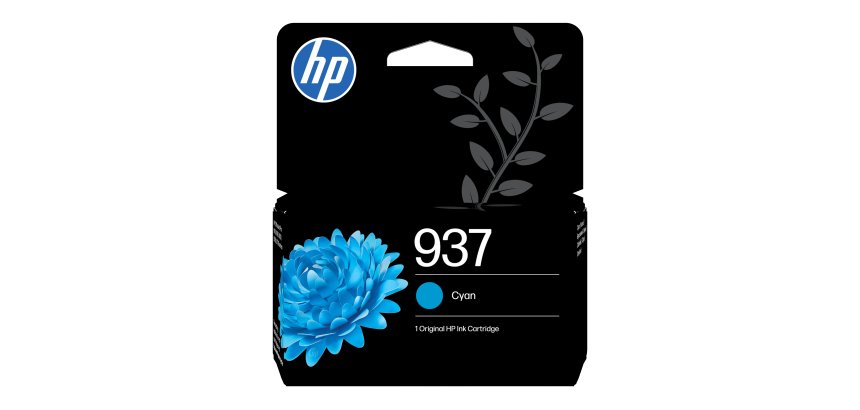 HP 937 Cyan Original Ink Cartridge