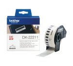 Brother DK-22211 - Rouleau d'étiquettes original – Blanc, 29 mm x 15,24 m
