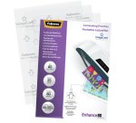 Pochettes de plastification Fellowes A5 - 2 x 80 µ - Brillant - Boîte de 25