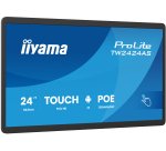 iiyama TW2424AS-B3P Écran d'affichage dynamique Écran plat interactif 60,5 cm (23.8") Wifi 450 cd/m² Full HD Noir Écran tactile Intégré dans le processeur Android 24/7