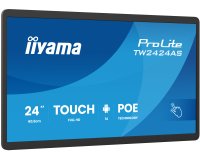 iiyama TW2424AS-B3P Écran d'affichage dynamique Écran plat interactif 60,5 cm (23.8") Wifi 450 cd/m² Full HD Noir Écran tactile Intégré dans le processeur Android 24/7