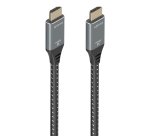 AISENS Cable HDMI V2.1 ultra alta velocidad / HEC 8K@60Hz 48Gbps, A/M-A/M, Gris/Negro, 10m