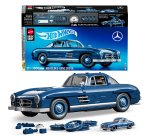 Hot Wheels Mattel Brick Shop Mercedes-Benz 300 SL Building Toy Kit (1600 Pieces), for Collectors