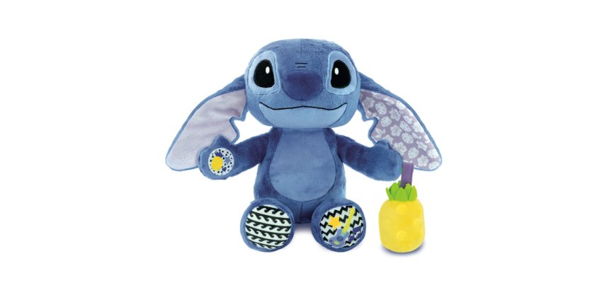Clementoni Disney Baby Stitch Calm & Play Musical Plush