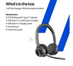HP Poly Voyager 4320 Microsoft Teams Certified USB-C Headset +BT700 dongle