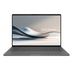 ASUS Zenbook A14 UX3407QA-QD343X Snapdragon X1-26-100 Ordinateur portable 35,6 cm (14") WUXGA 32 Go LPDDR5x-SDRAM 1 To SSD Wi-Fi 6E (802.11ax) Windows 11 Pro Gris