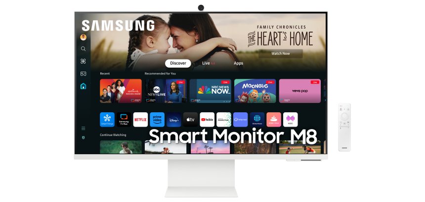 Samsung M80D écran plat de PC 81,3 cm (32") 3840 x 2160 pixels 4K Ultra HD LED Blanc