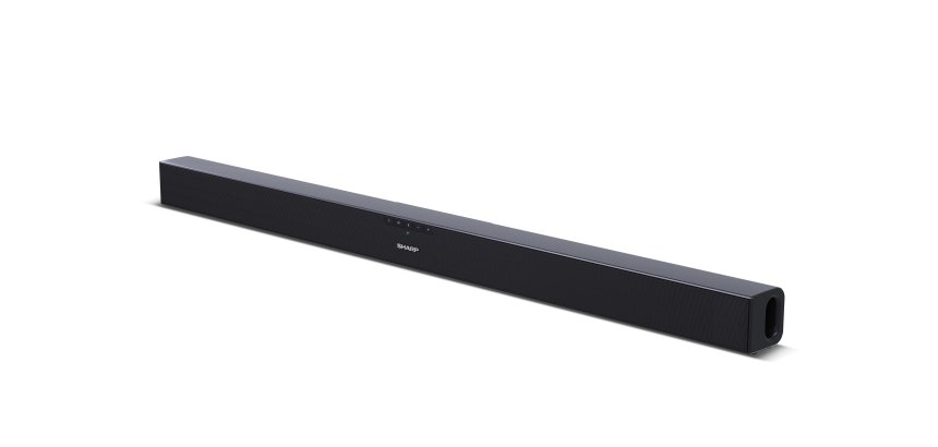 Sharp HT-SB140(MT) 2.0 Soundbar, 150W Slim Wireless Bluetooth Soundbar